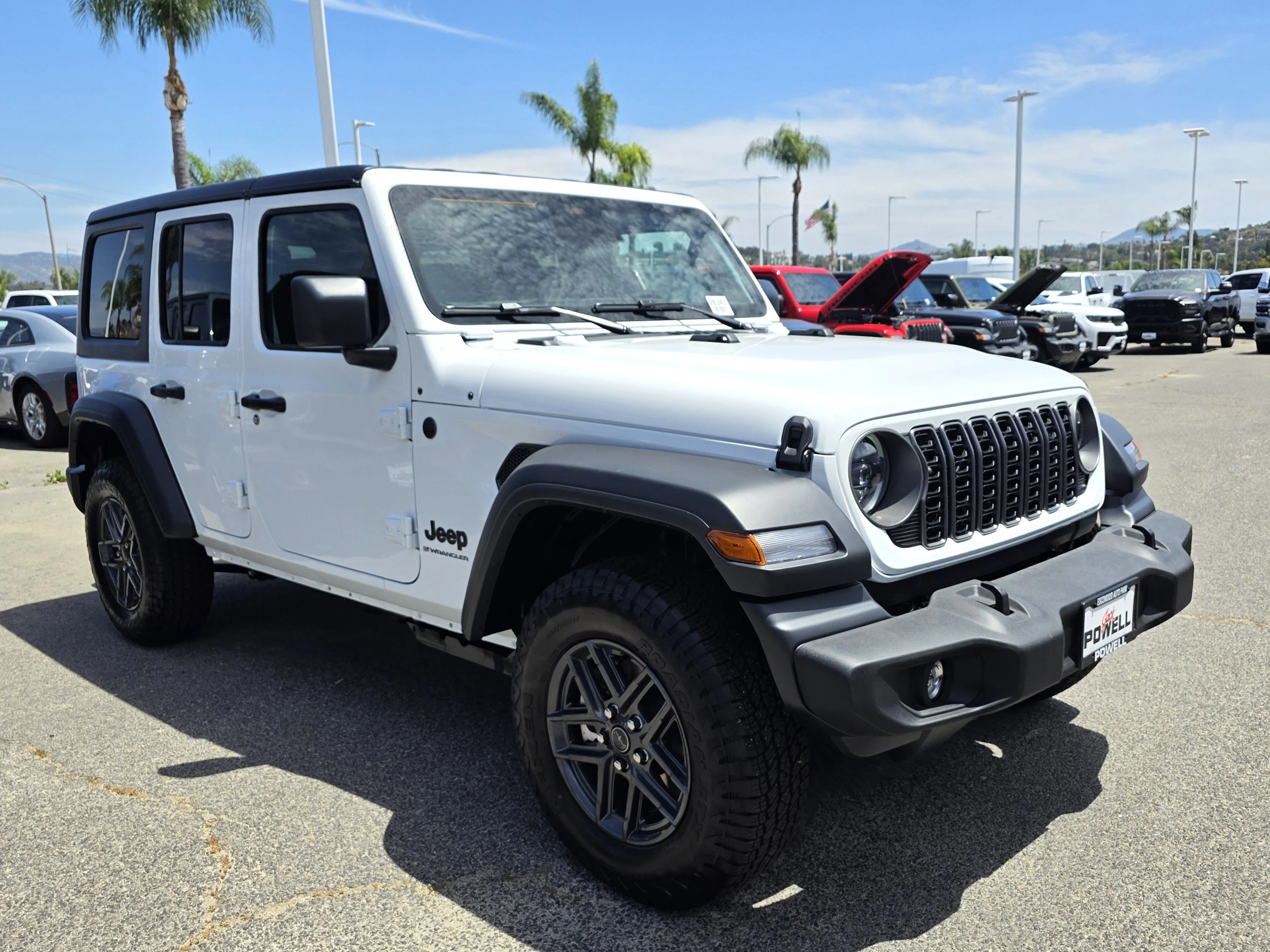 New 2026 Bright White Clearcoat Jeep Sport S image 6