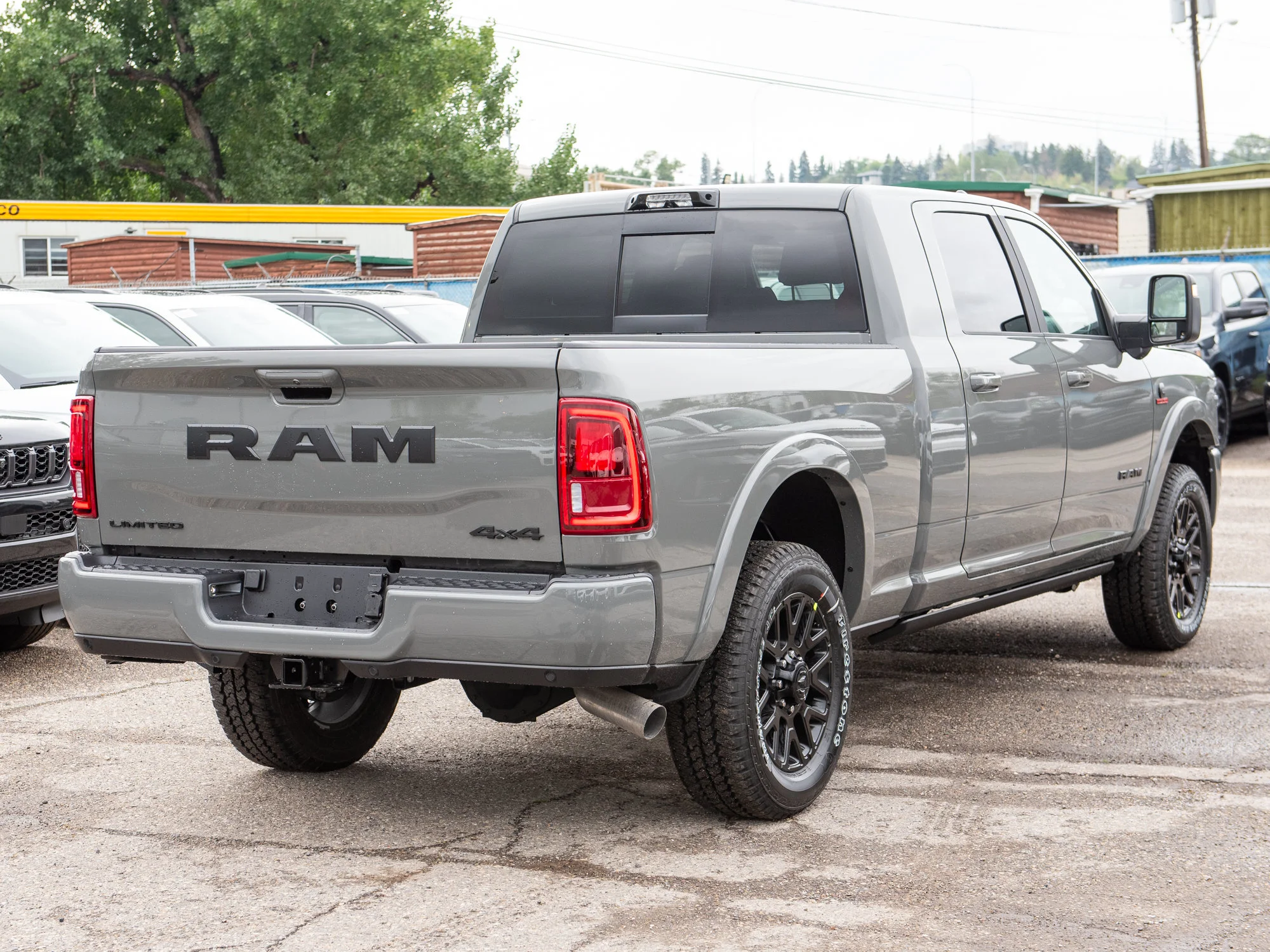 New 2027 Grey RAM Limited Night* Mega Cab 4x4, Level 1 Equipment Group, Sunroof, FULLY LOADED image 8