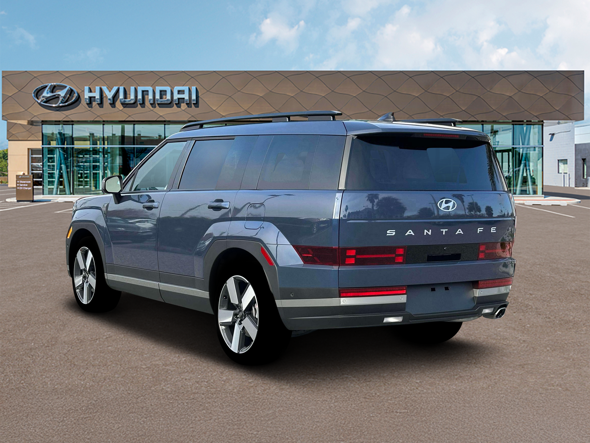 New 2026 Atlantis Blue Hyundai Limited FWD image 5