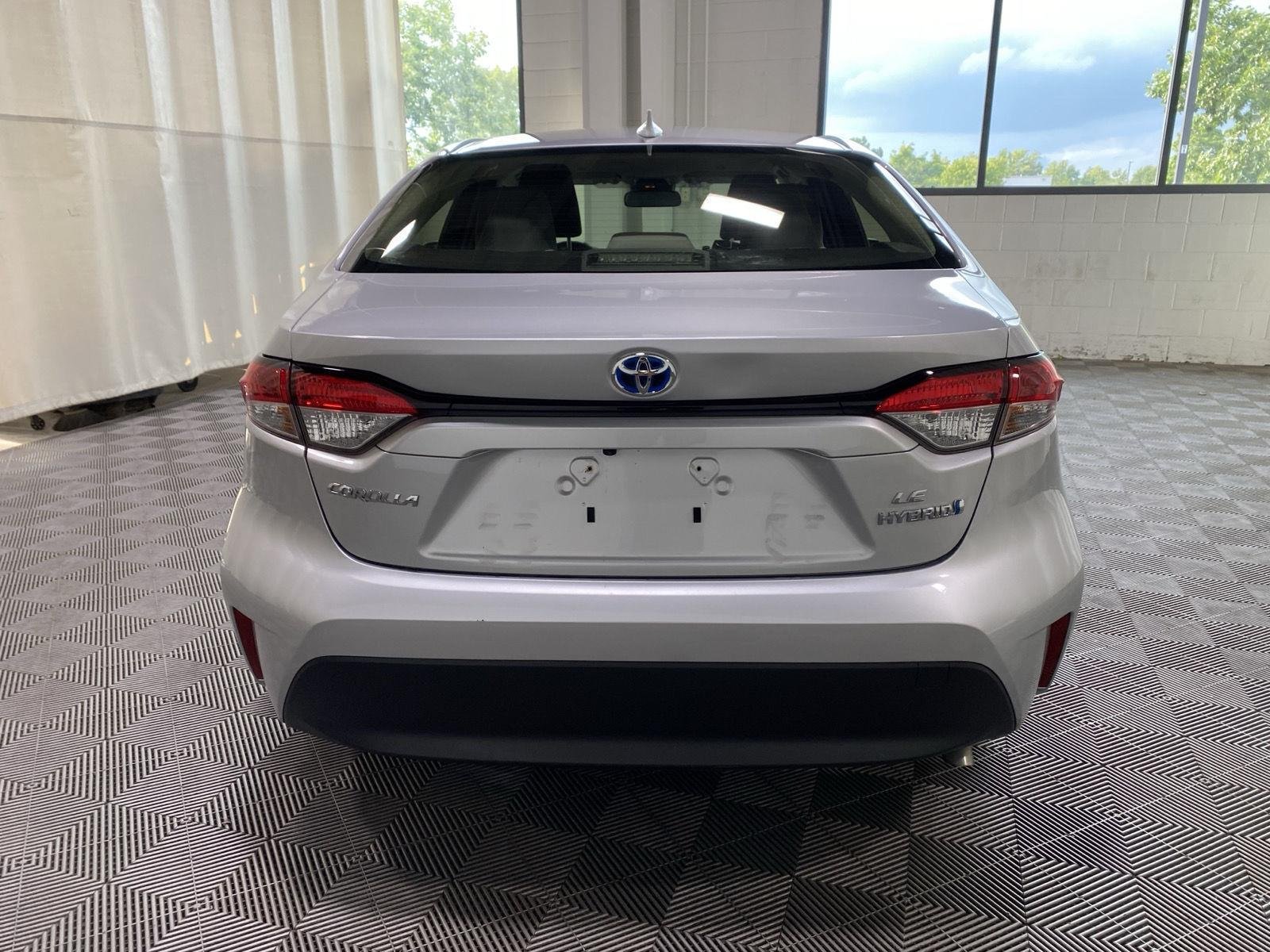 Used 2024 Classic Silver Metallic Toyota Hybrid LE image 6