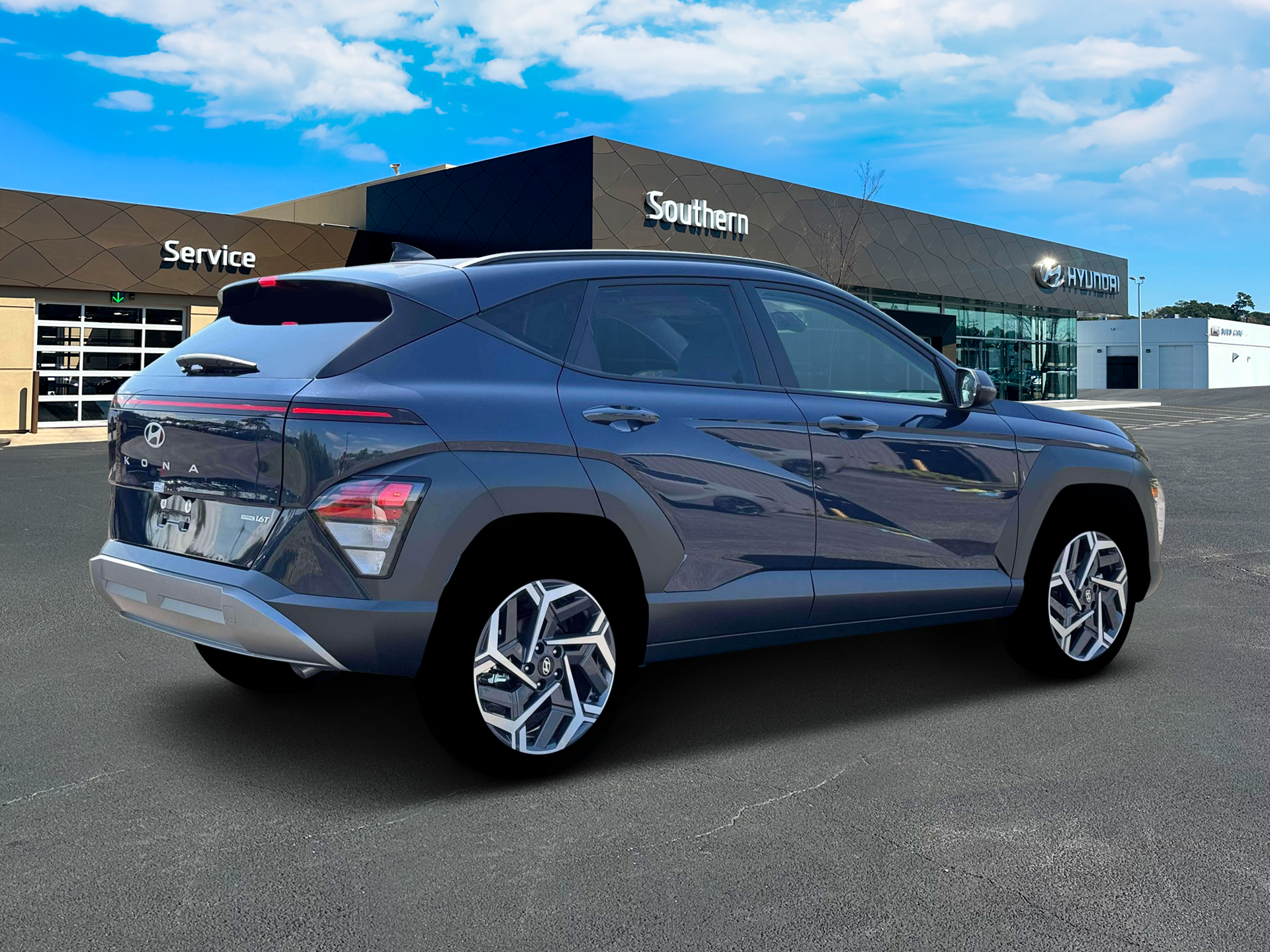 New 2026 Blue Hyundai SEL Premium AWD image 8