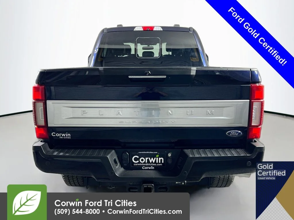 Certified Used 2021 Antimatter Blue Metallic Ford Platinum image 13