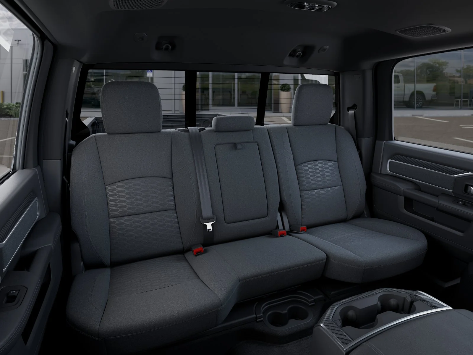 New 2026 Diamond Black Crystal Pearl-Coat Exterior Paint RAM Big Horn image 72