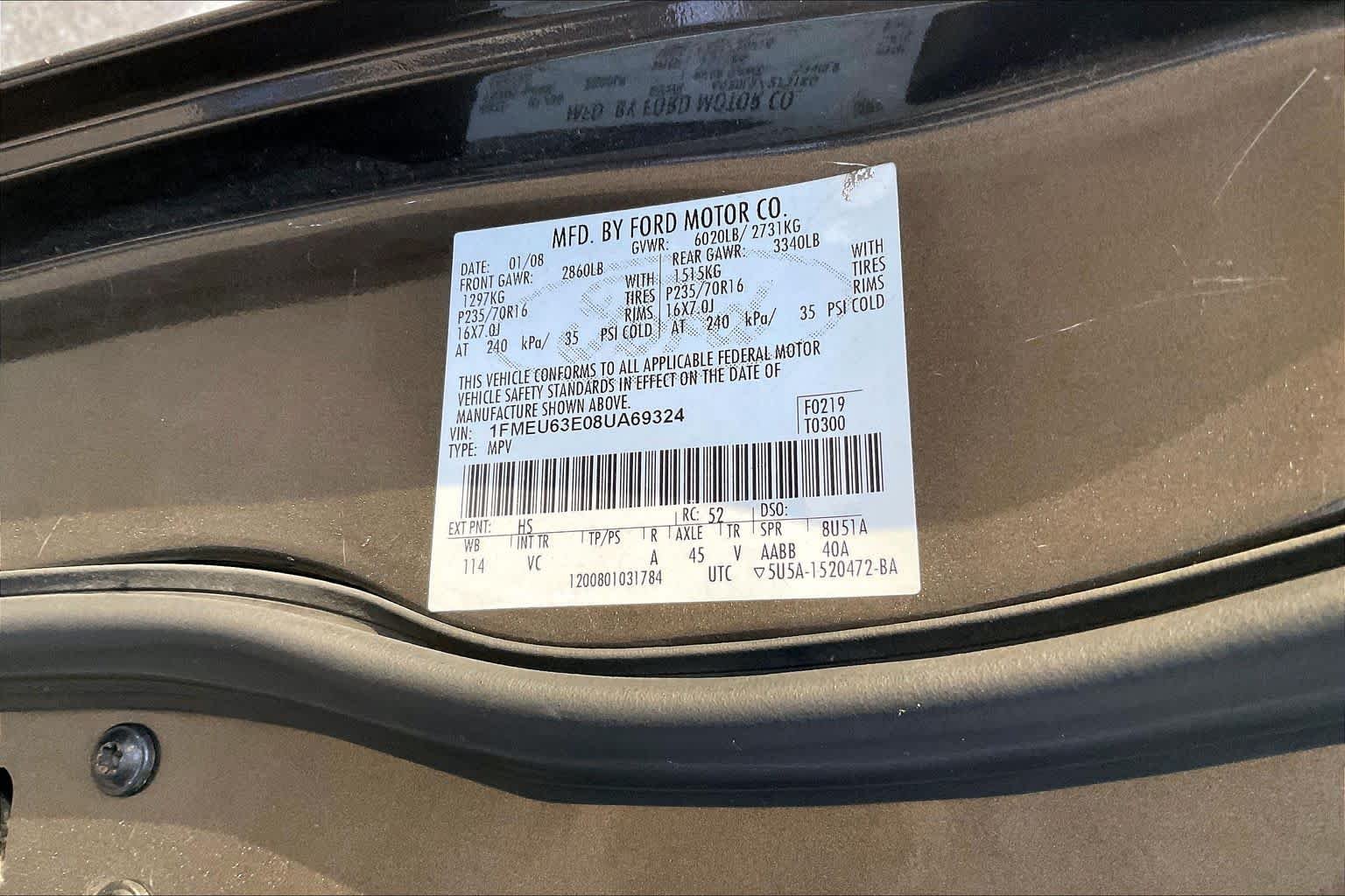 Used 2008 Black Ford XLT image 28