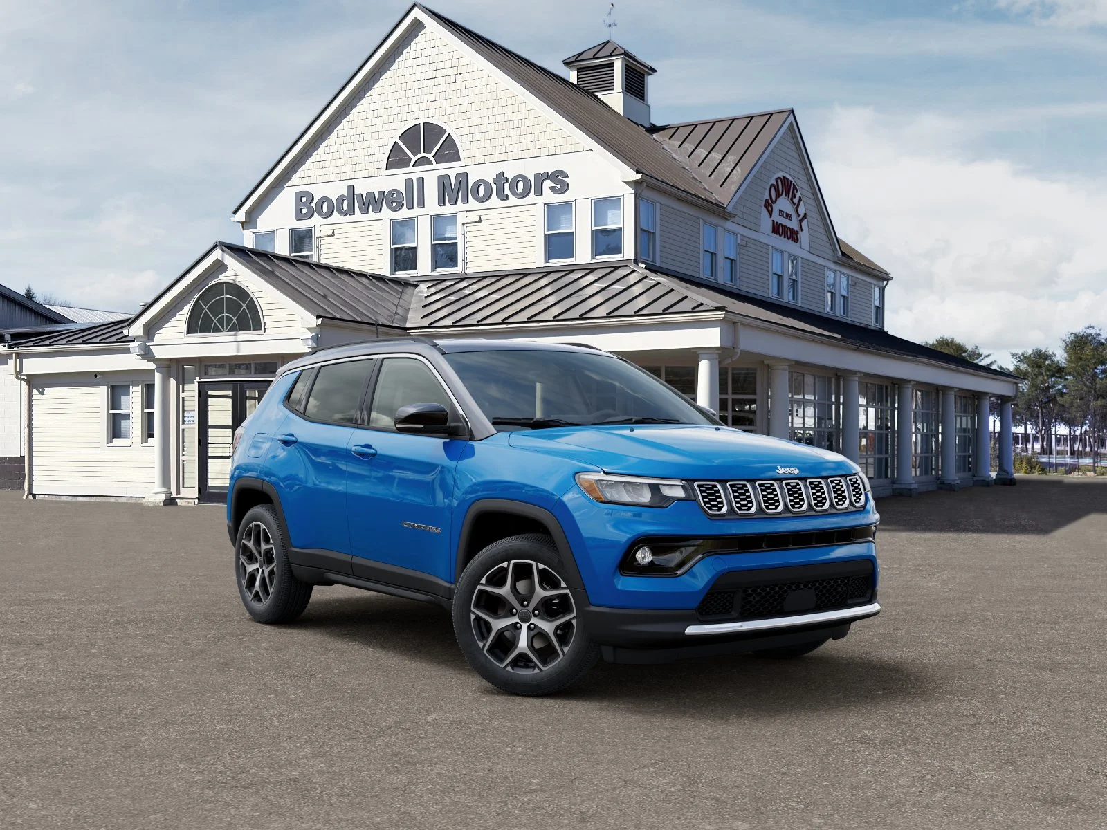 New 2026 Hydro Blue Pearl-Coat Exterior Paint Jeep Limited image 31