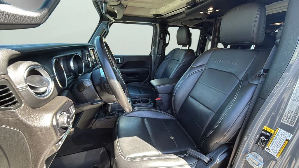 Used 2023 Gray Jeep Sahara 4xe image 12