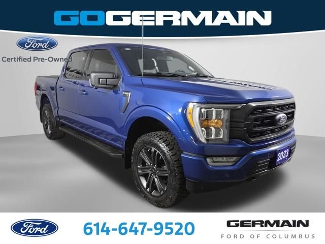 Certified Used 2023 Atlas Blue Metallic Ford XLT image 4