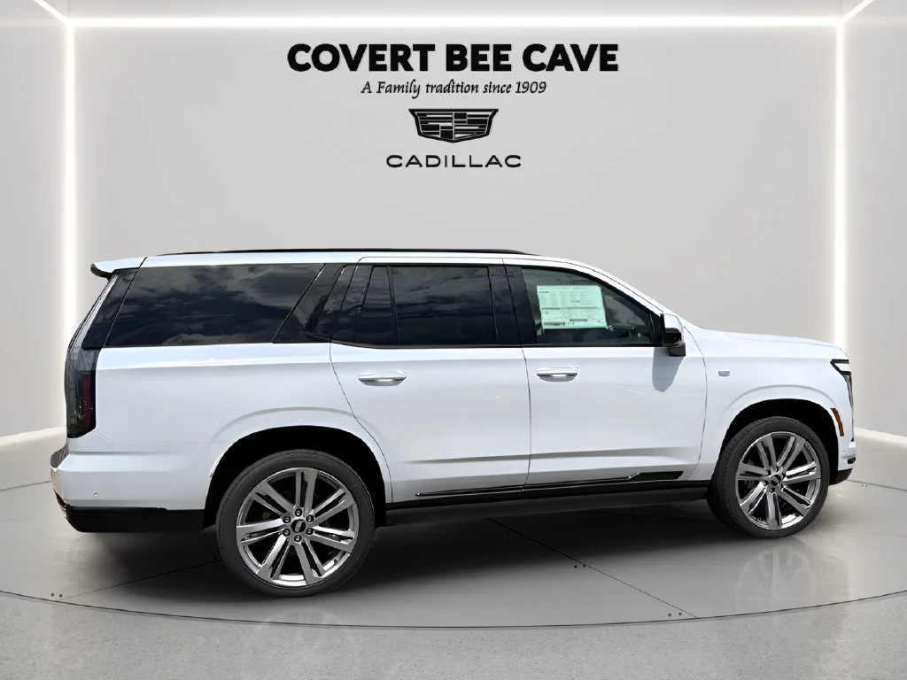 New 2026 Vibrant White Tricoat Cadillac Platinum Sport image 12