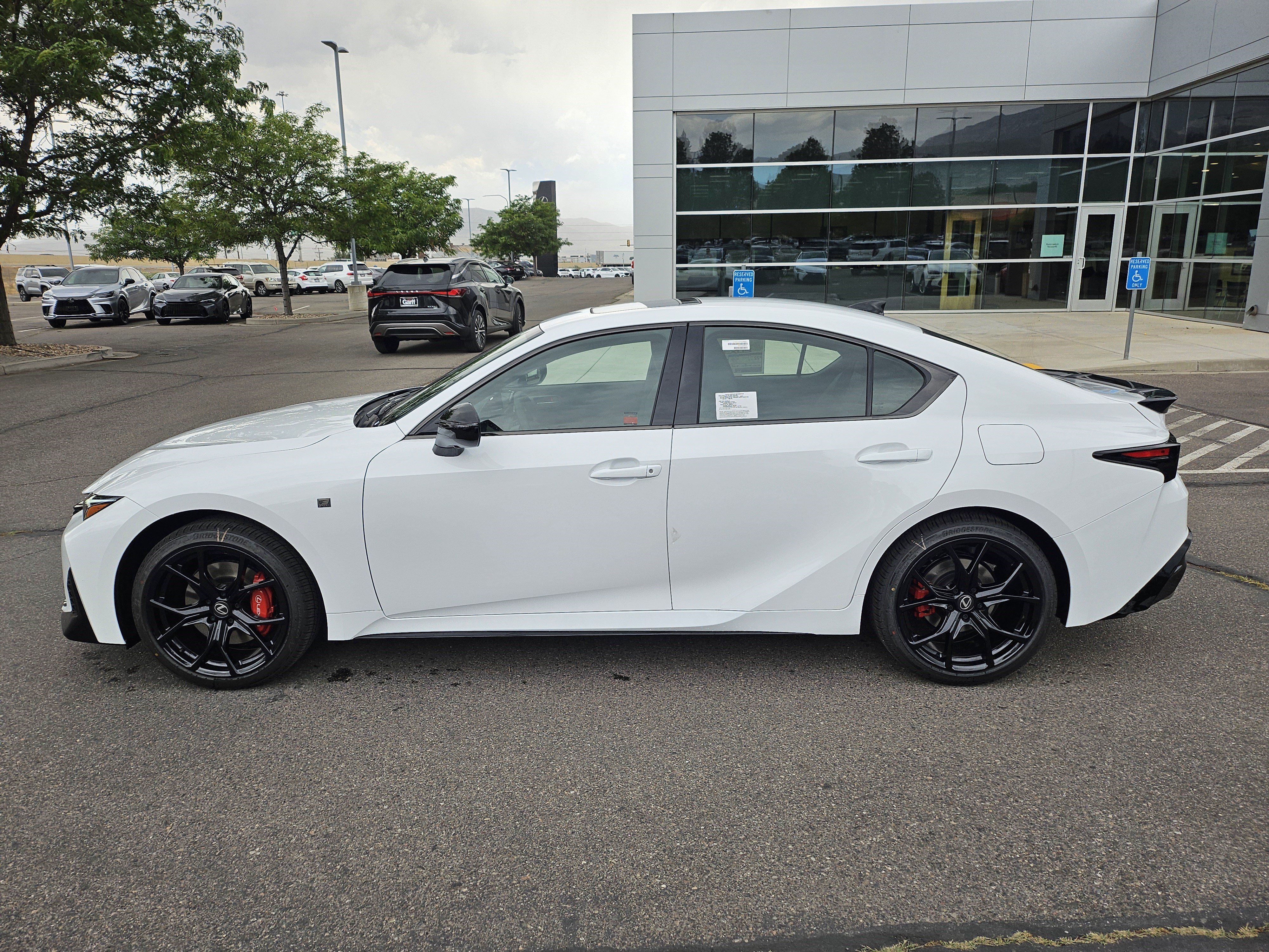 New 2026 Ultra White Lexus F SPORT AWD image 9
