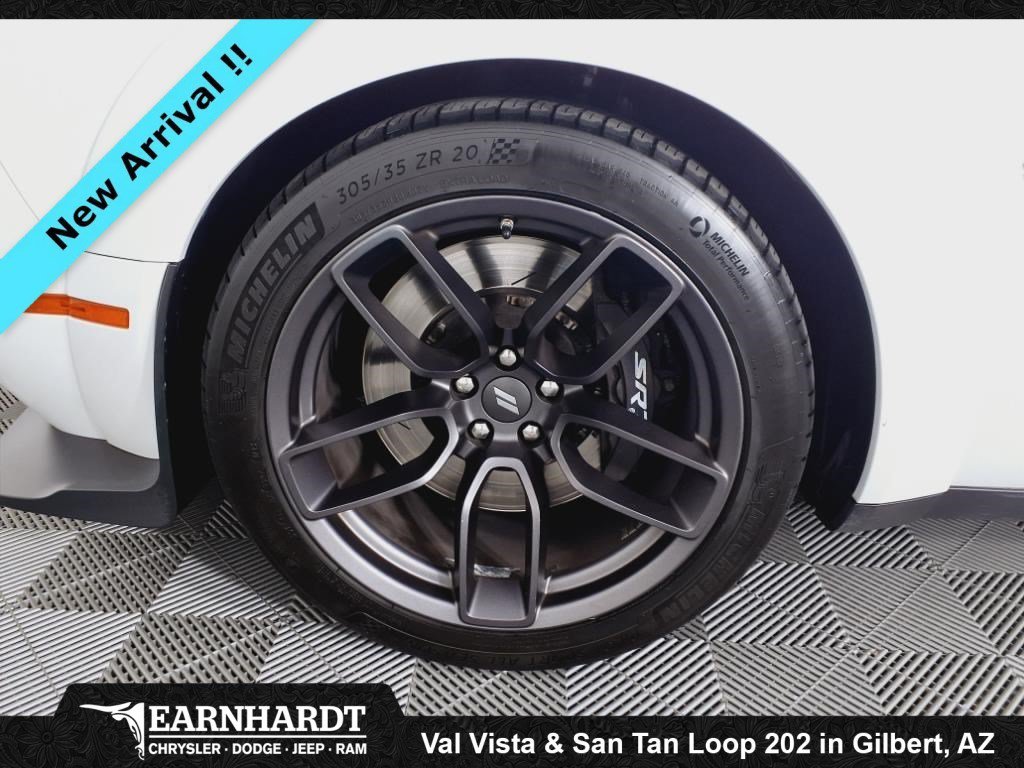 Used 2021 White Knuckle Clearcoat Dodge R/T Scat Pack Widebody image 7