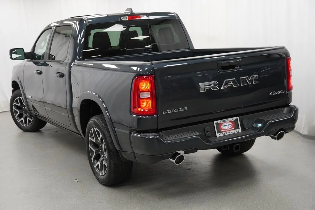 New 2027 Forged Blue Metallic Exterior Paint RAM Laramie image 11