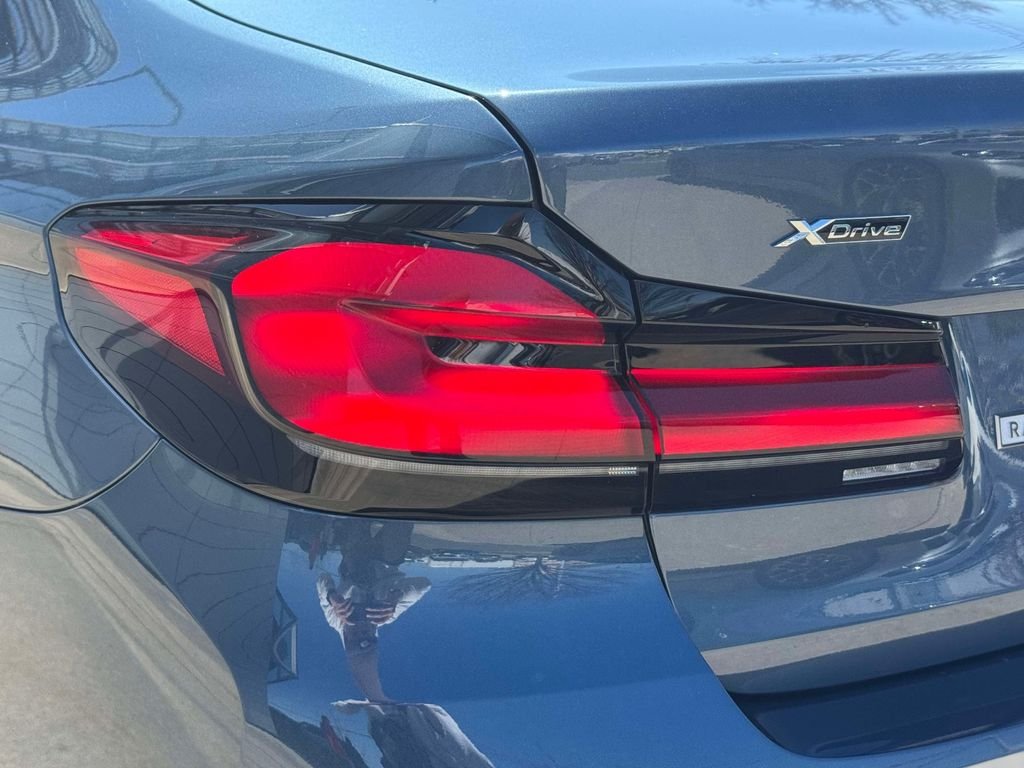 Certified Used 2023 Blue Metallic BMW 530i xDrive image 10