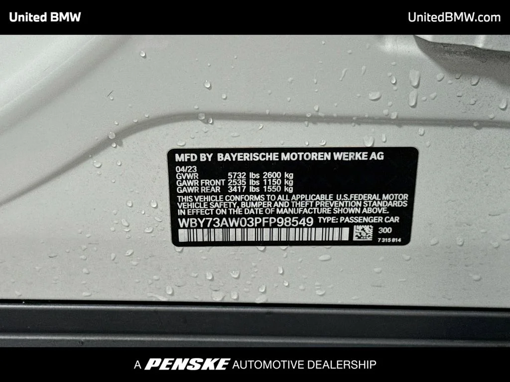 Used 2023 Alpine White BMW eDrive40 image 15