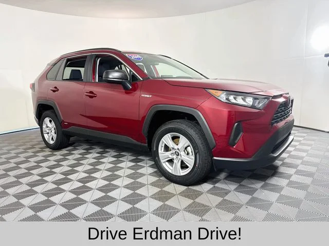 Used 2019 Red Toyota LE image 1