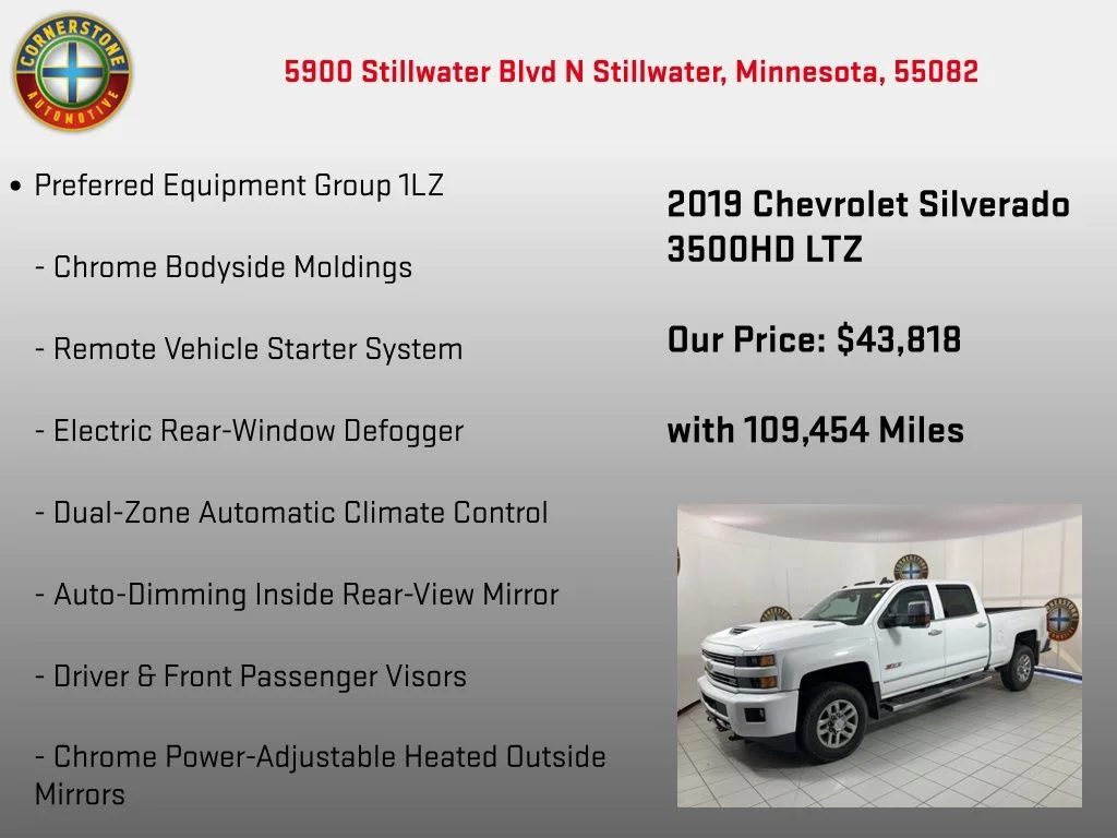 Used 2019 White Chevrolet LTZ image 10