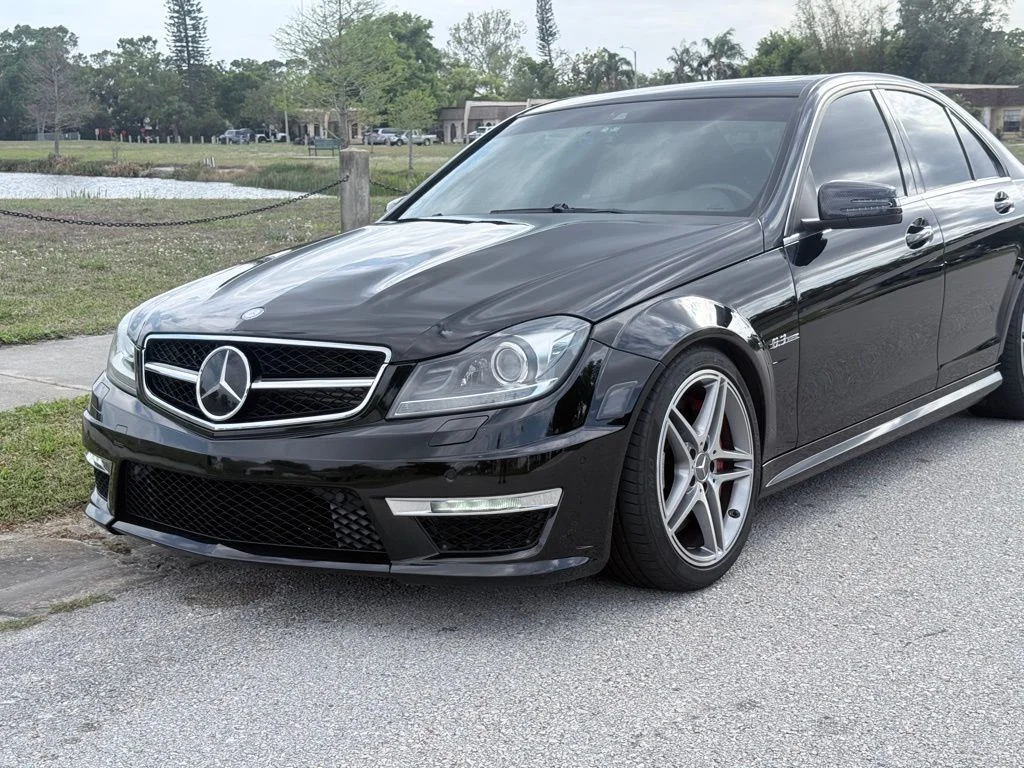 Used 2013 Black Mercedes-Benz C 63 AMG® image 7
