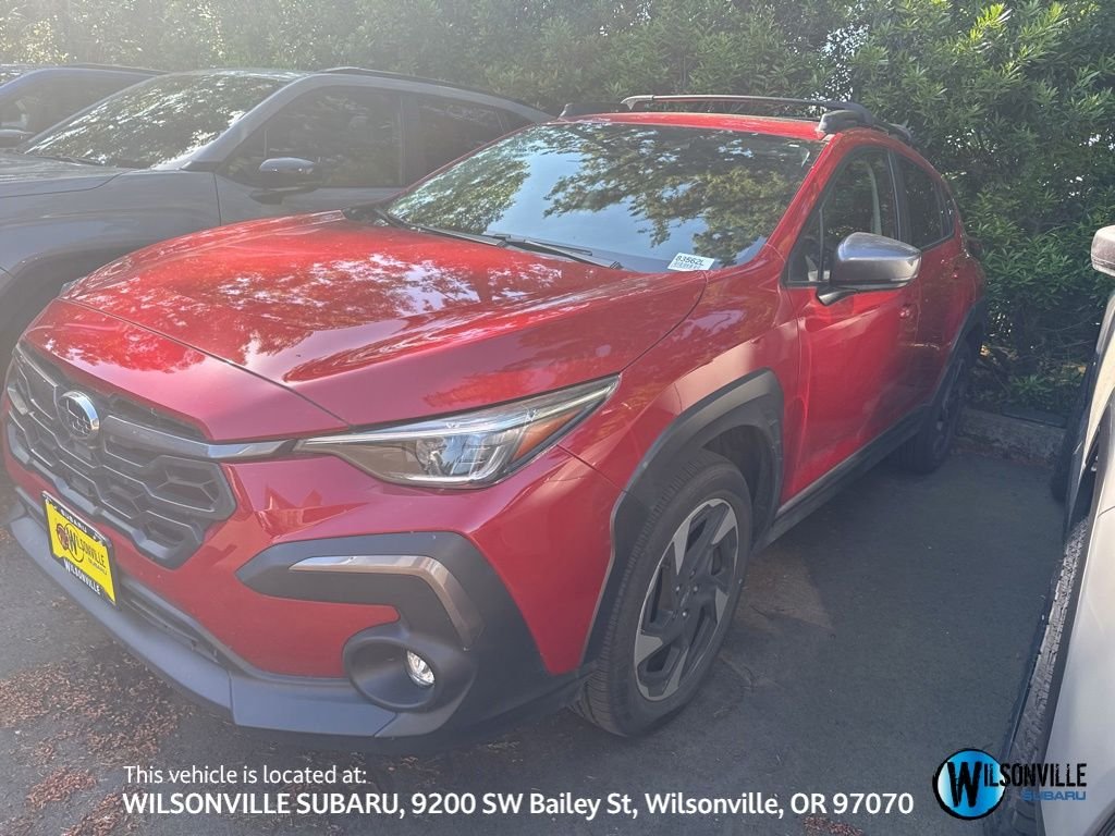 Certified Used 2025 Red Subaru Limited image 1