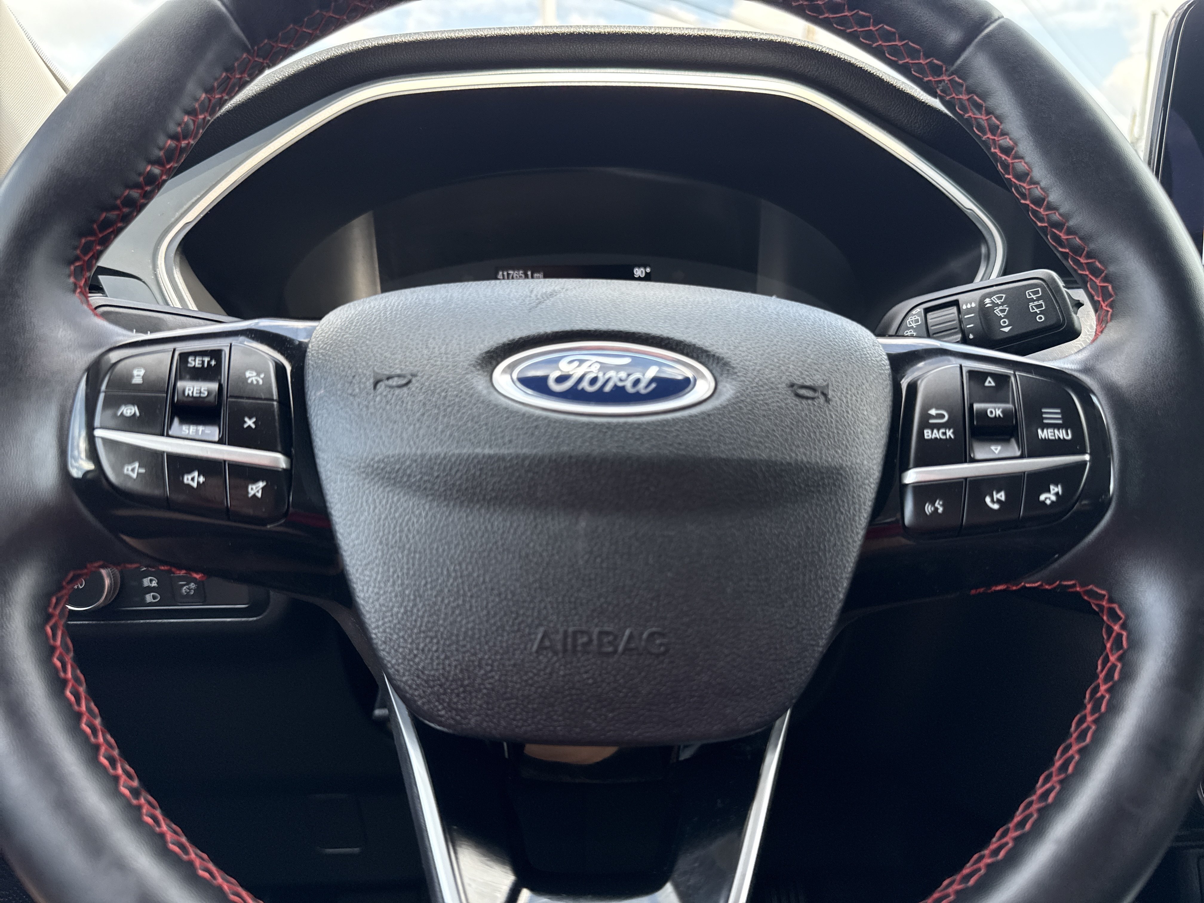 Used 2021 Iconic Silver Metallic Ford SEL AWD image 23