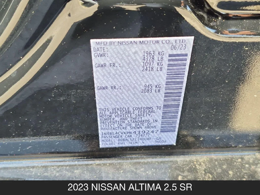 Used 2023 Black Nissan 2.5 SR image 26