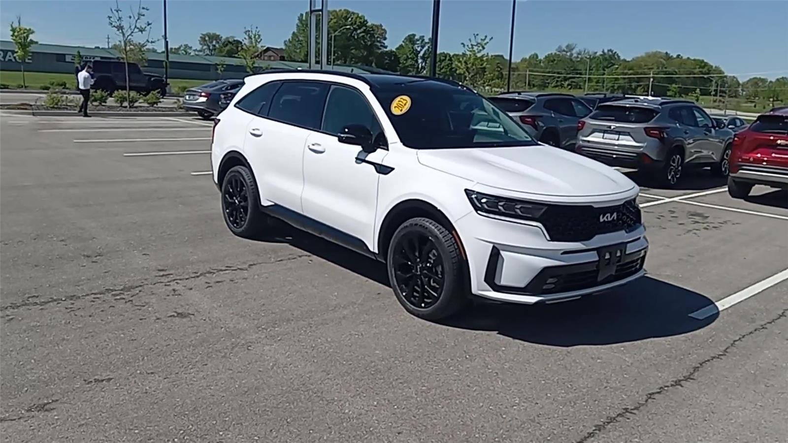 Used 2023 Kia Sorento SX with VIN 5XYRK4LF3PG180670 for sale in Kansas City