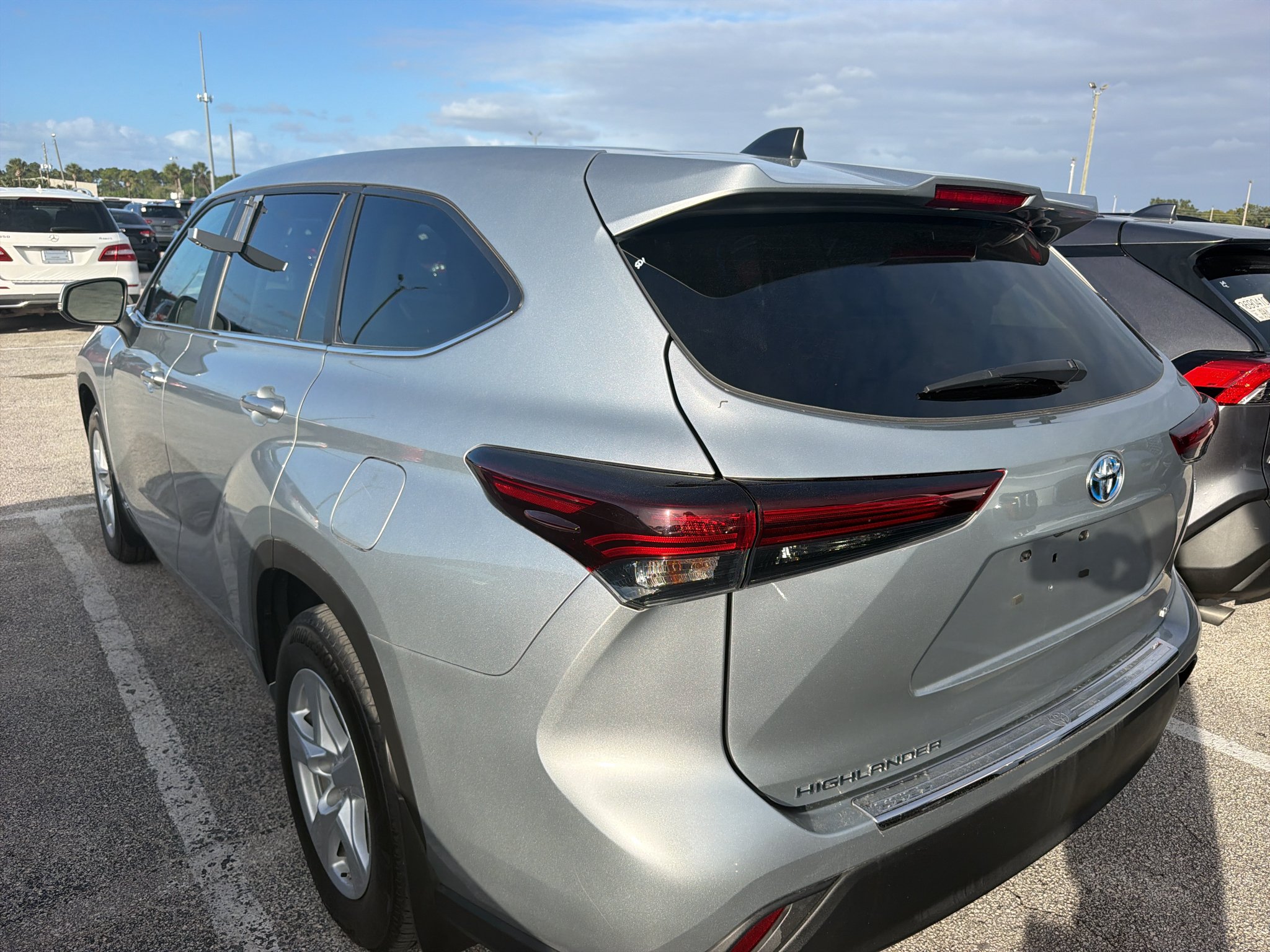 Used 2024 Celestial Silver Metallic Toyota Hybrid LE image 8
