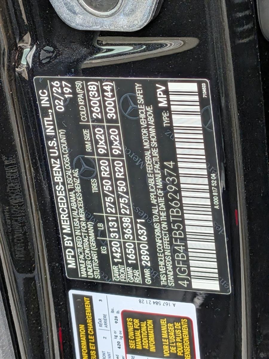 New 2026 Obsidian Black Metallic Mercedes-Benz GLE350 image 19