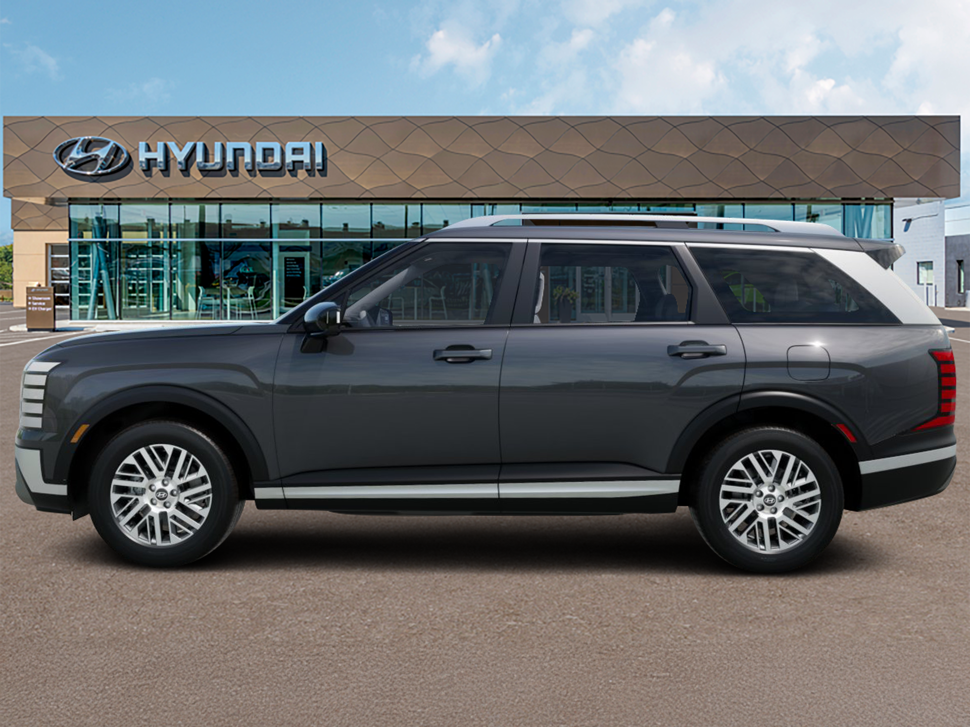 New 2027 Gray Hyundai SEL AWD image 3
