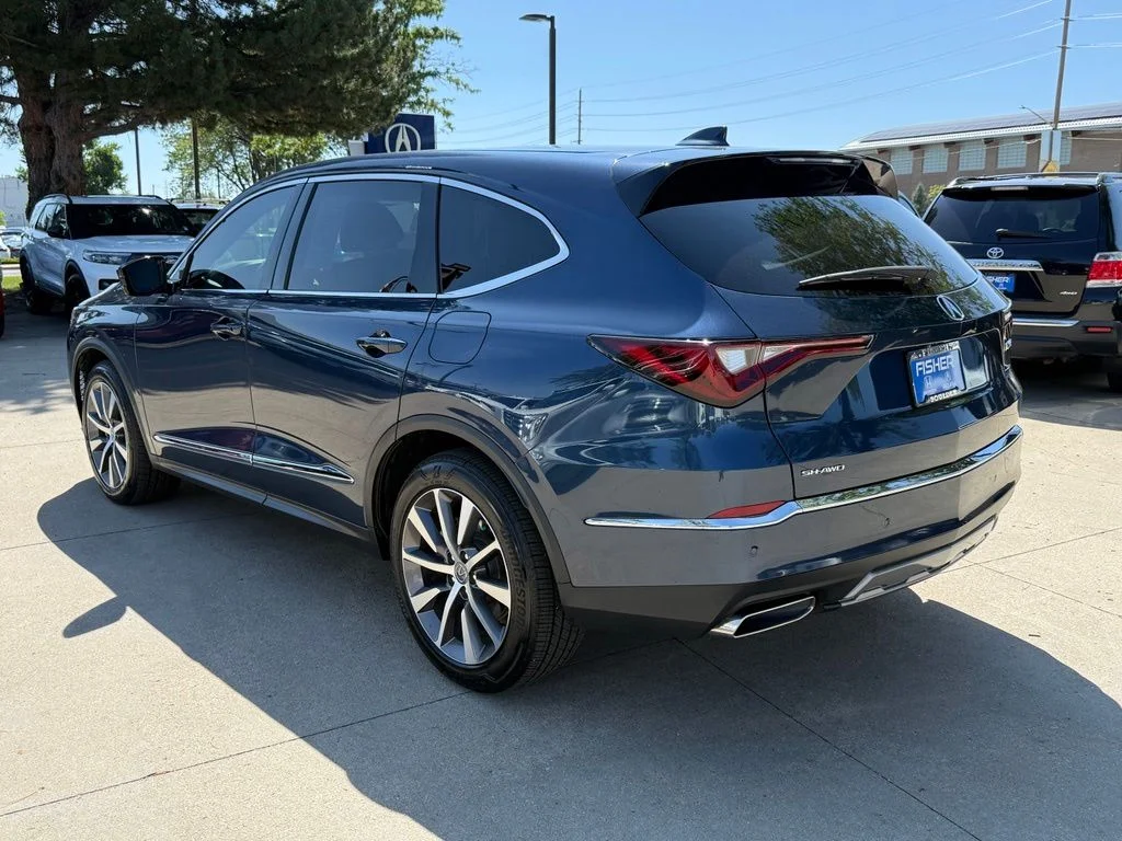 Used 2025 Canyon River Blue Metallic Acura Technology Package image 6