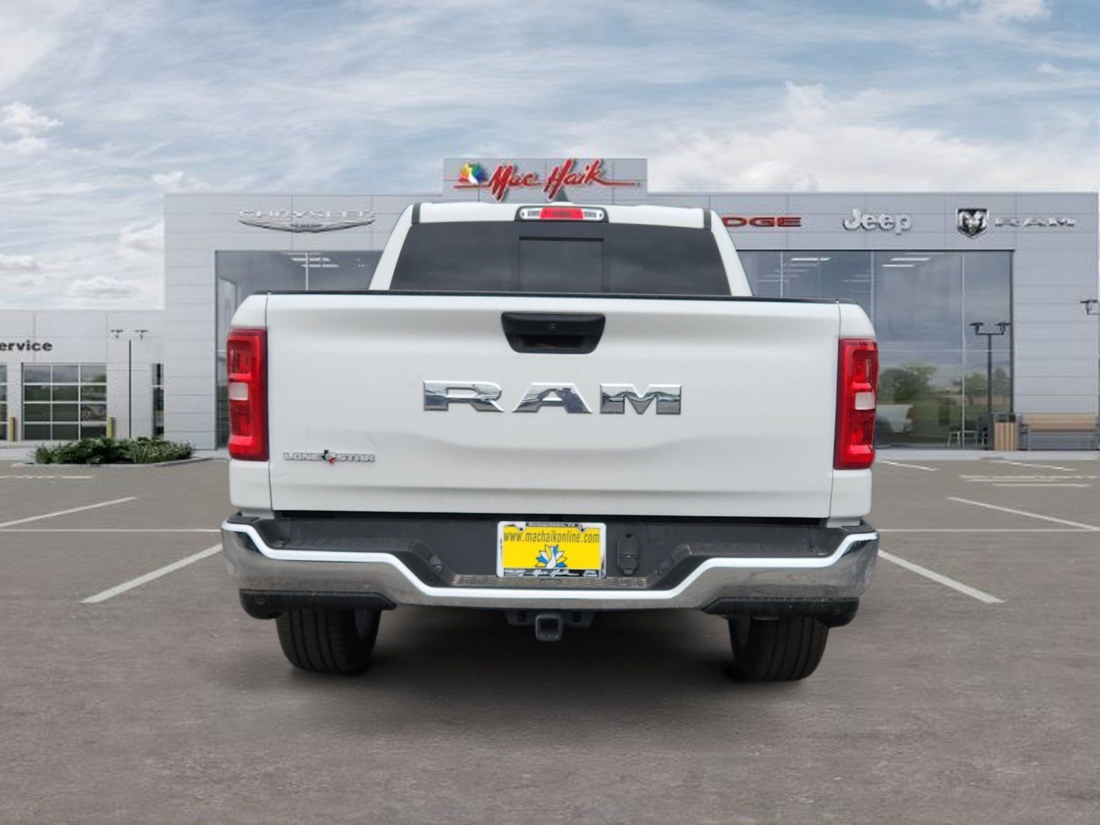 New 2026 Bright White Clear-Coat Exterior Paint RAM Big Horn/Lone Star image 4