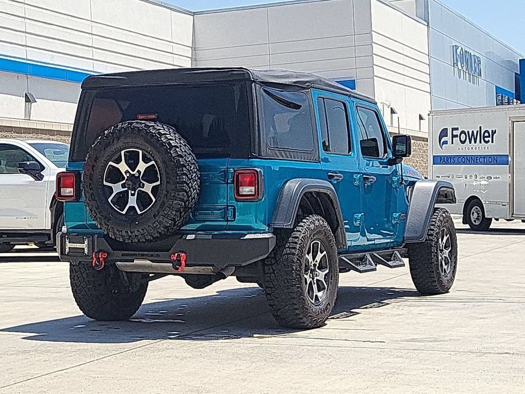 Used 2020 Teal Jeep Rubicon 4x4 image 8