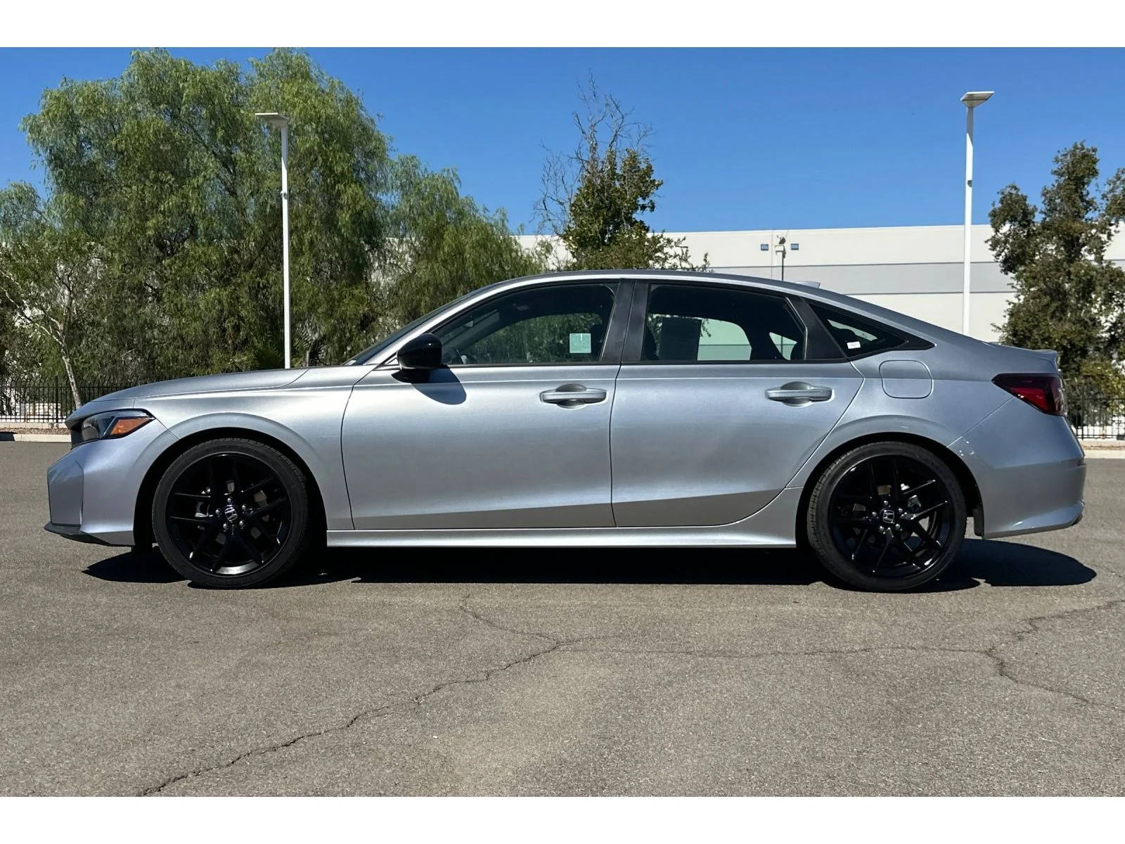 Used 2025 Solar Silver Metallic Honda Sport image 2