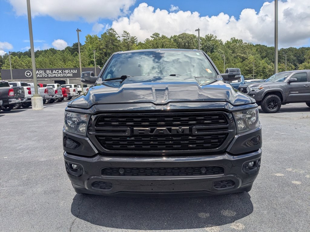 Used 2023 Diamond Black Crystal Pearlcoat Ram Big Horn image 2