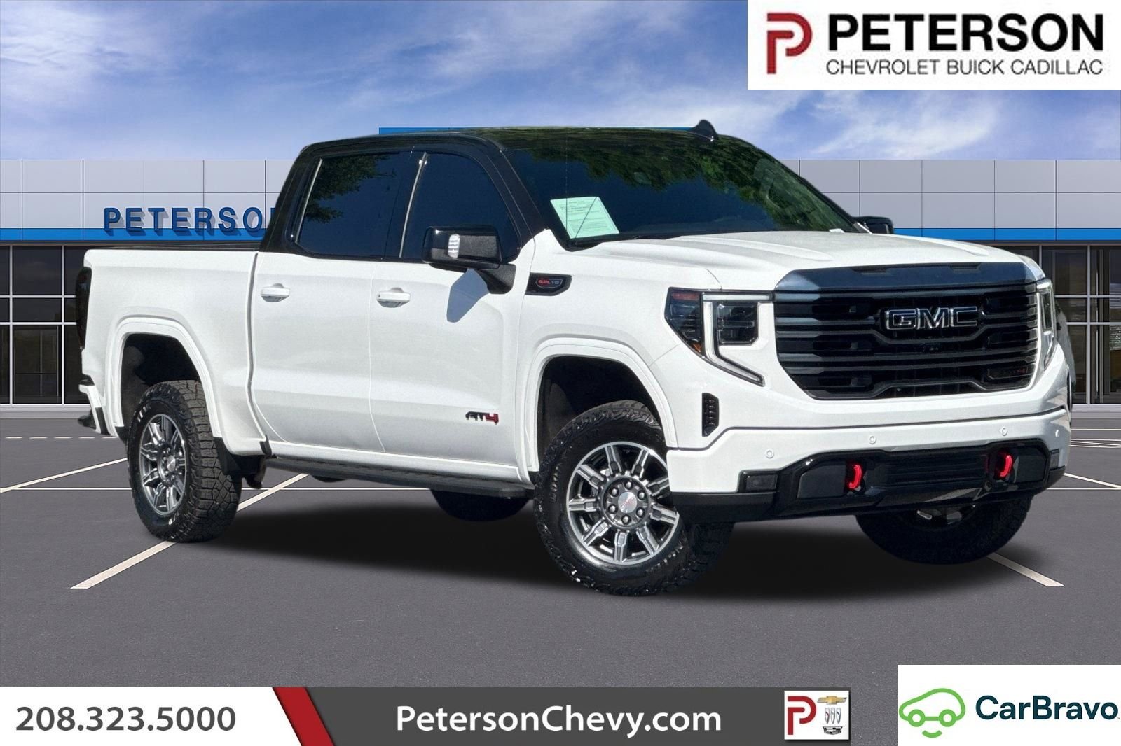 Used 2024 White GMC AT4 image 1