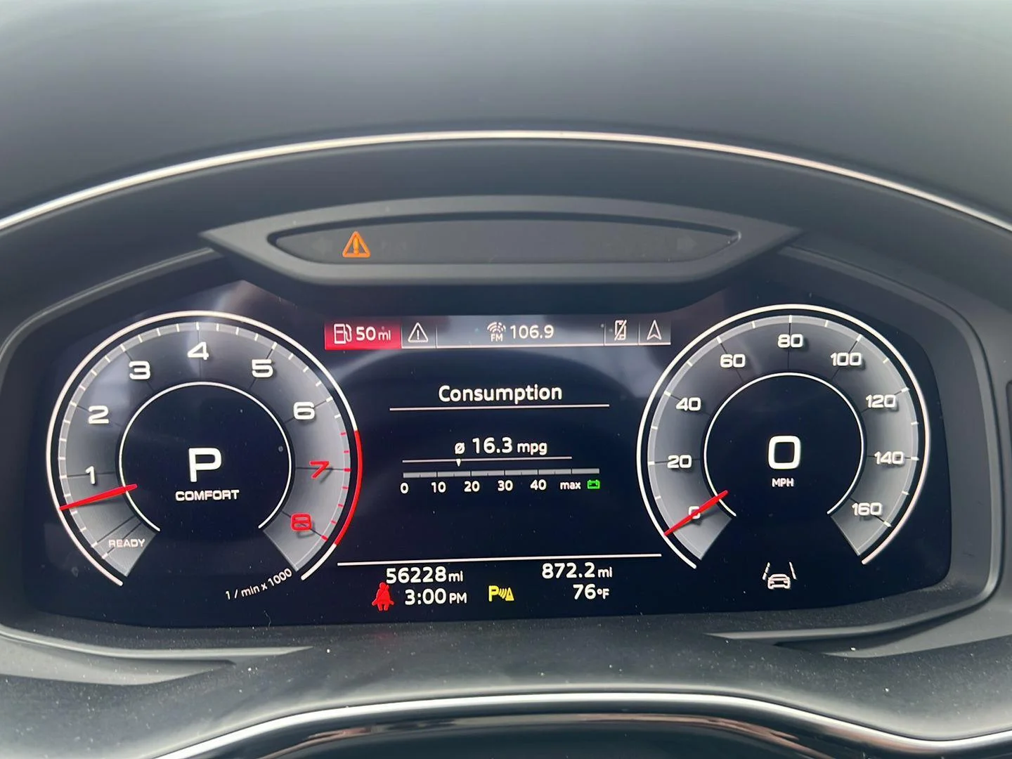 Used 2021 Daytona Gray Pearl Effect Audi Prestige image 12
