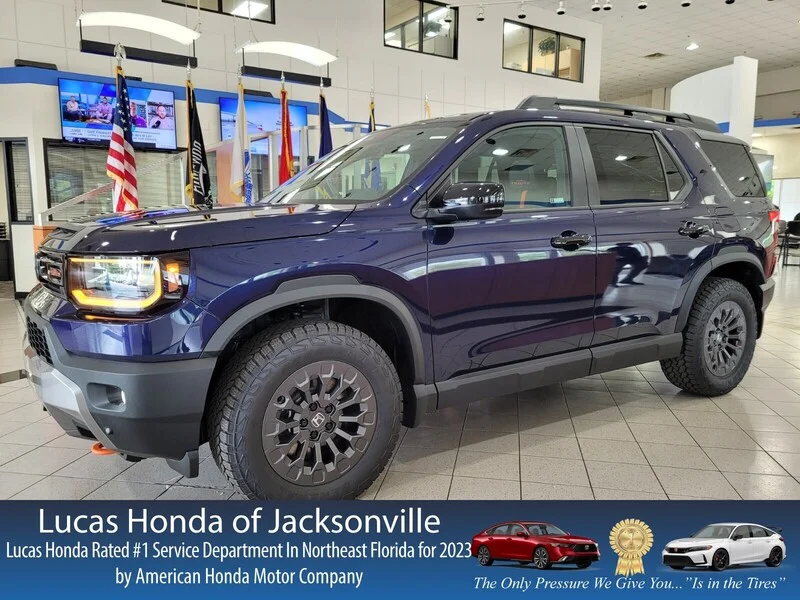 New 2026 Obsidian Blue Pearl Honda TRAILSPORT AWD image 1