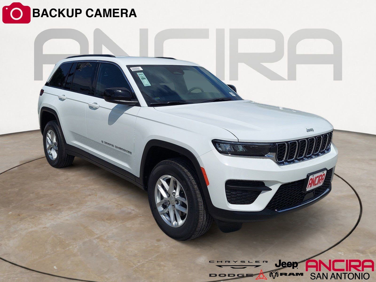 Certified Used 2026 Bright White Clearcoat Jeep Laredo image 1