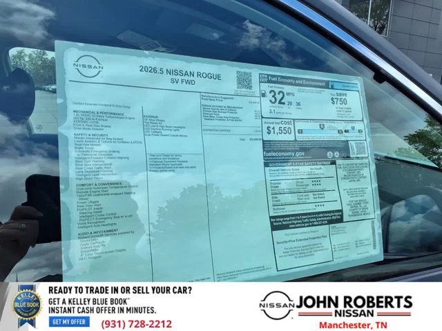 New 2026 Everest White Pearl TriCoat Nissan SV image 19