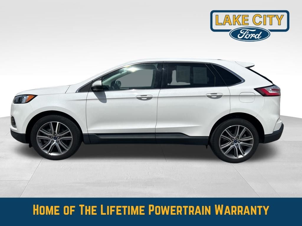 Used 2022 Ford Edge Titanium with VIN 2FMPK4K96NBB15246 for sale in Lake City, Minnesota