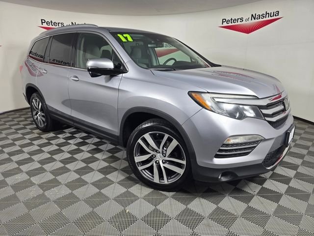 Certified Used 2017 White Diamond Pearl Honda Touring image 1