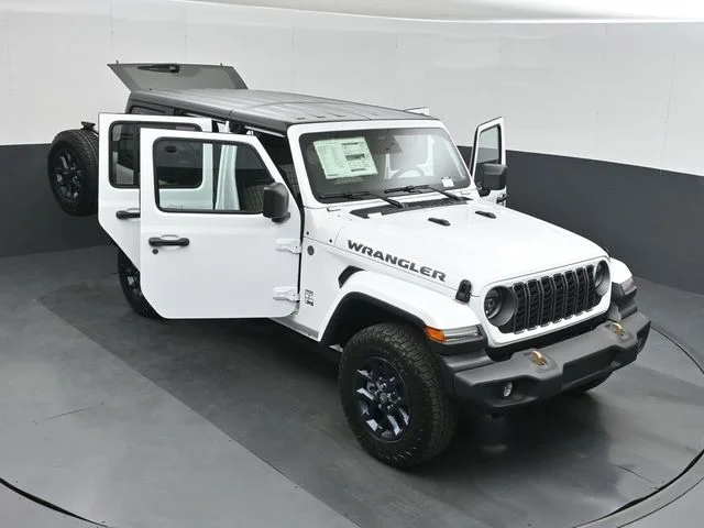 New 2026 Bright White Clear-Coat Exterior Paint Jeep 85th Anniversary Edition image 53