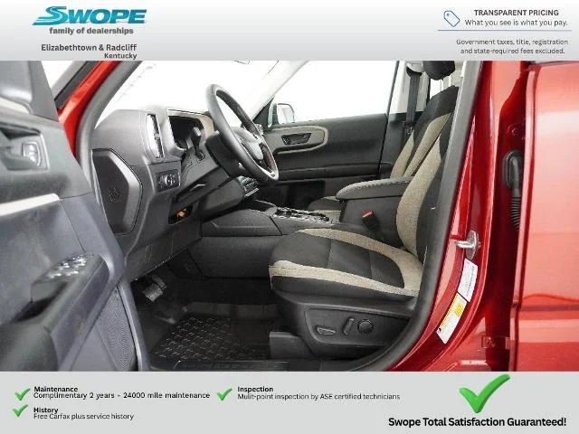 New 2025 Ruby Red Metallic Tinted Clearcoat Ford Big Bend® image 53