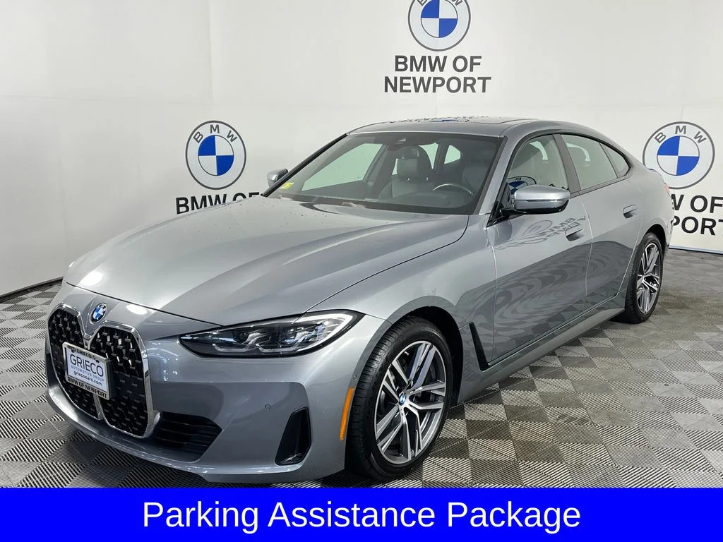 Used 2023 Skyscraper Grey Metallic BMW 430i Gran Coupe image 3