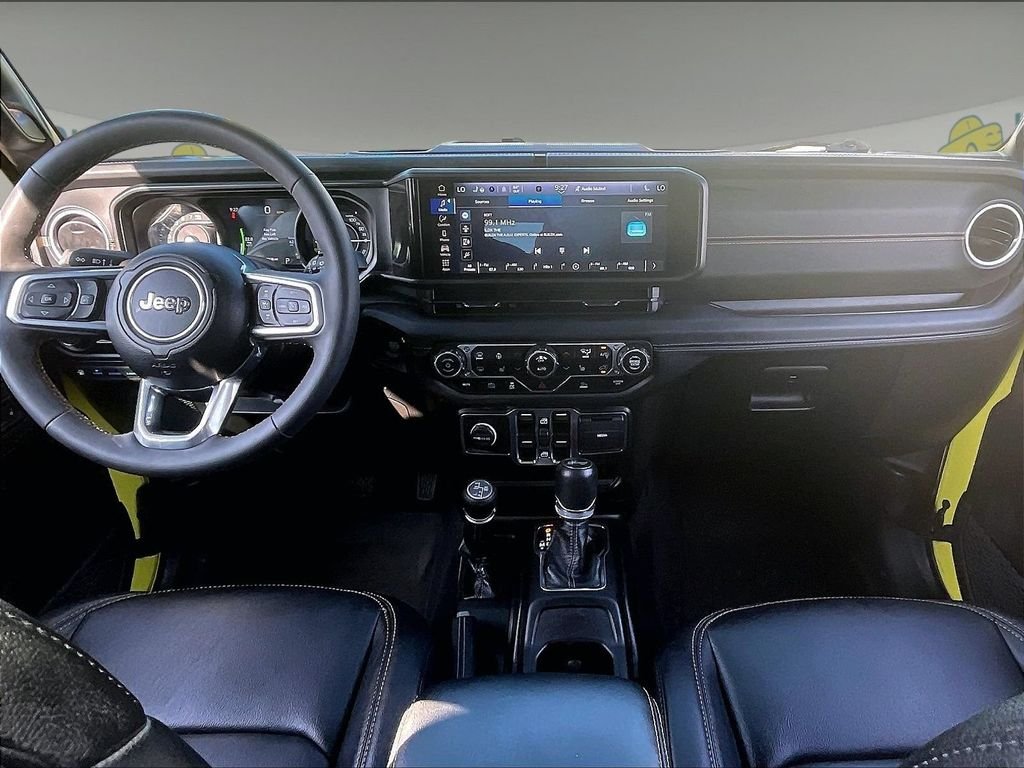 Used 2024 Yellow Jeep Sahara 4xe image 21