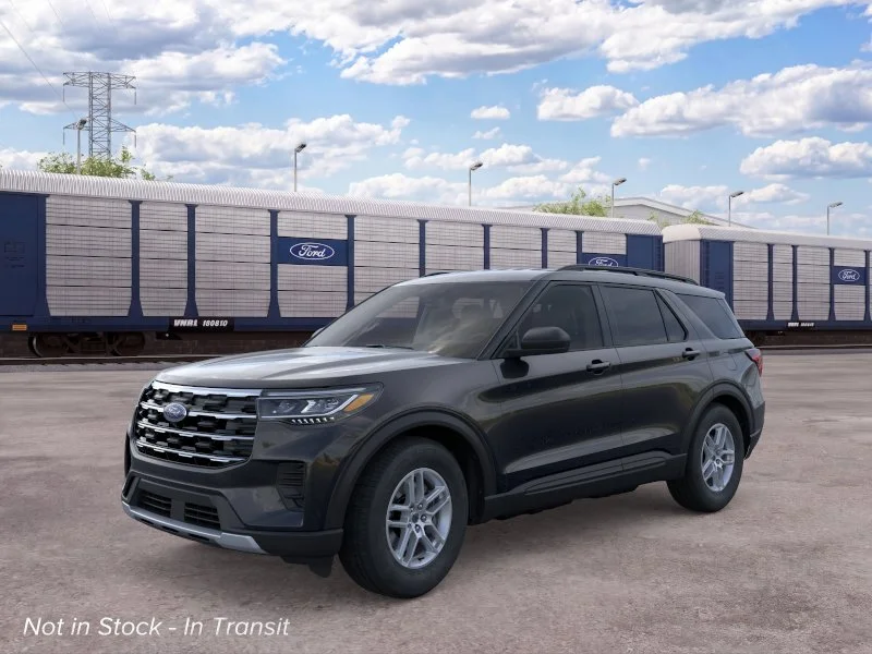 New 2026 Agate Black Metallic Ford Active image 1