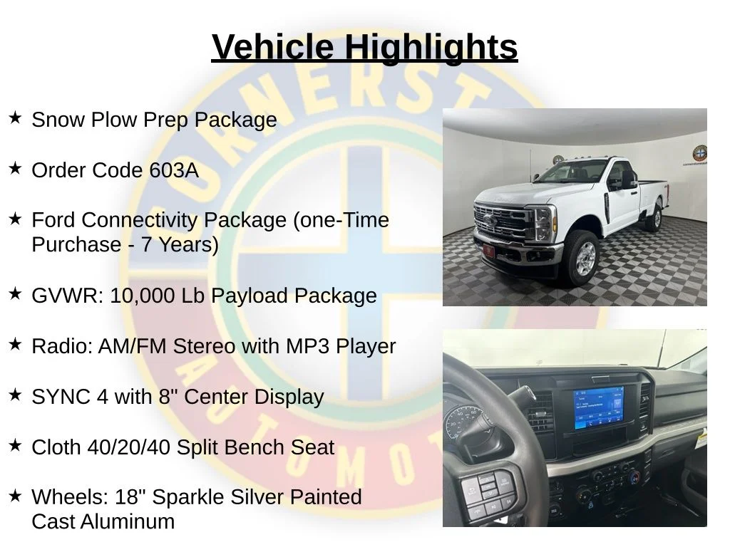 New 2026 Oxford White Ford F-250® XLT image 2