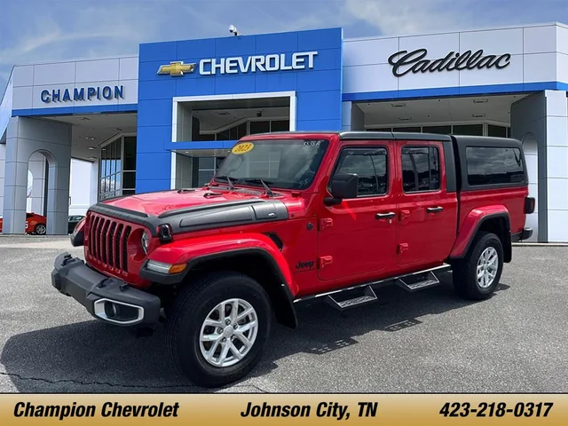 Pre-Owned 2023 Jeep Gladiator Sport S 4x4 Sport S r Crew Cab 50 ft SB