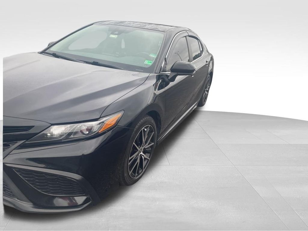Used 2021 Black Toyota SE image 9