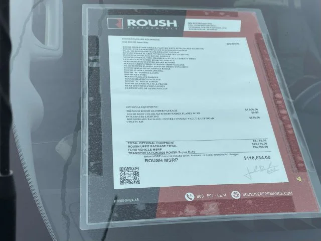 New 2026 Carbonized Gray Metallic Ford ROUSH image 25