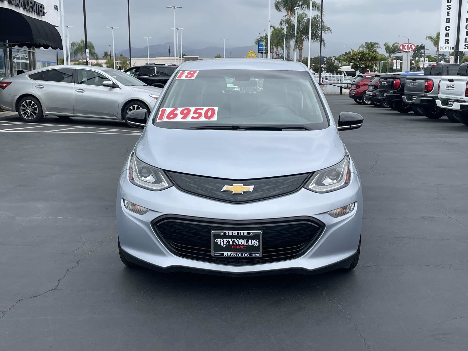 Used 2018 Chevrolet Bolt EV LT with VIN 1G1FW6S0XJ4135790 for sale in Covina, CA