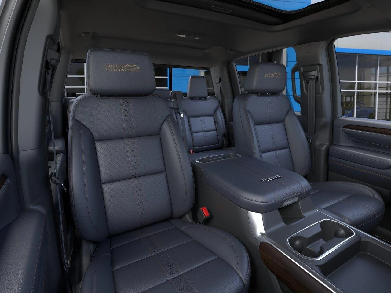 New 2026 Lakeshore Blue Metallic Chevrolet High Country image 16